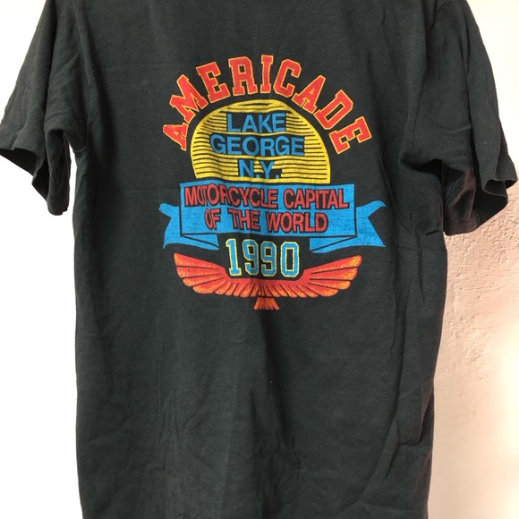 Vintage motorcycle tee - Picture 2 of 3
